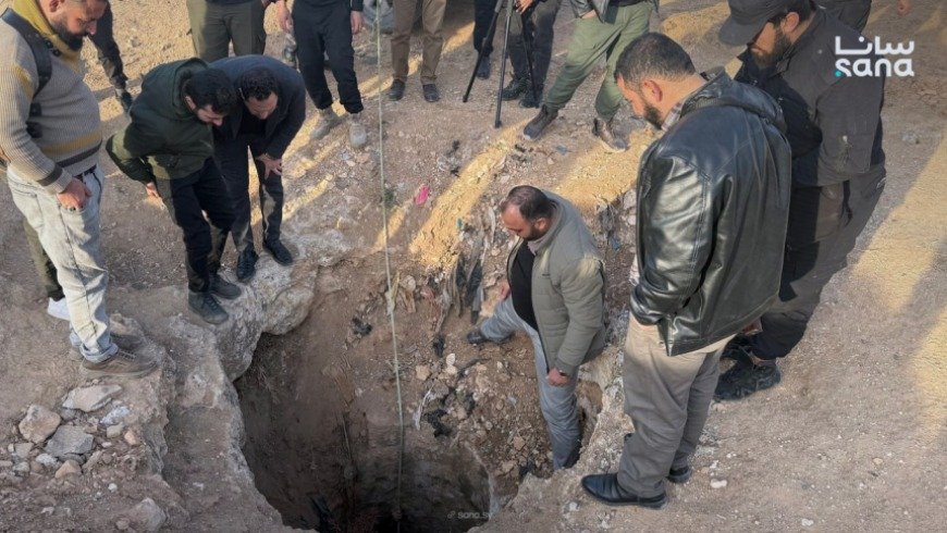 كانت داخل صهاريج لجمع الأمطار.. تفاصيل العثور على مقبرة جماعية في ريف حلب