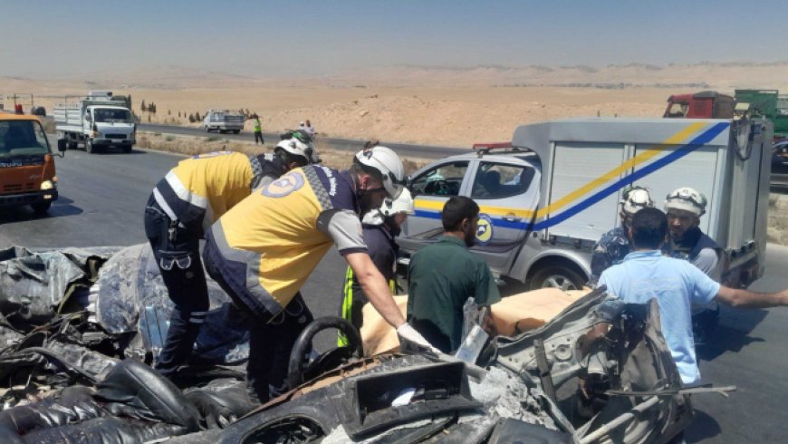 مصرع شاب وإصابة 3 في حادث سير شمالي دير الزور