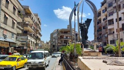 إصابة عدد من الأشخاص من جراء إلقاء قنبلة في جرمانا