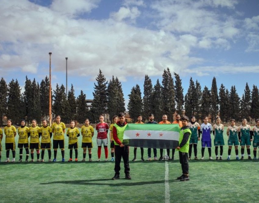 فوز محافظة حمص على النصر في دوري كرة القدم للسيدات