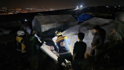 سيول وأمطار.. الدفاع المدني يتعامل مع عشرات البلاغات في المخيمات والمدن