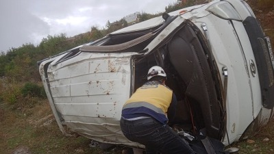 خلال يوم واحد.. وفاة شخصين وإصابة 29 آخرين بحرائق وحوادث سير في سوريا