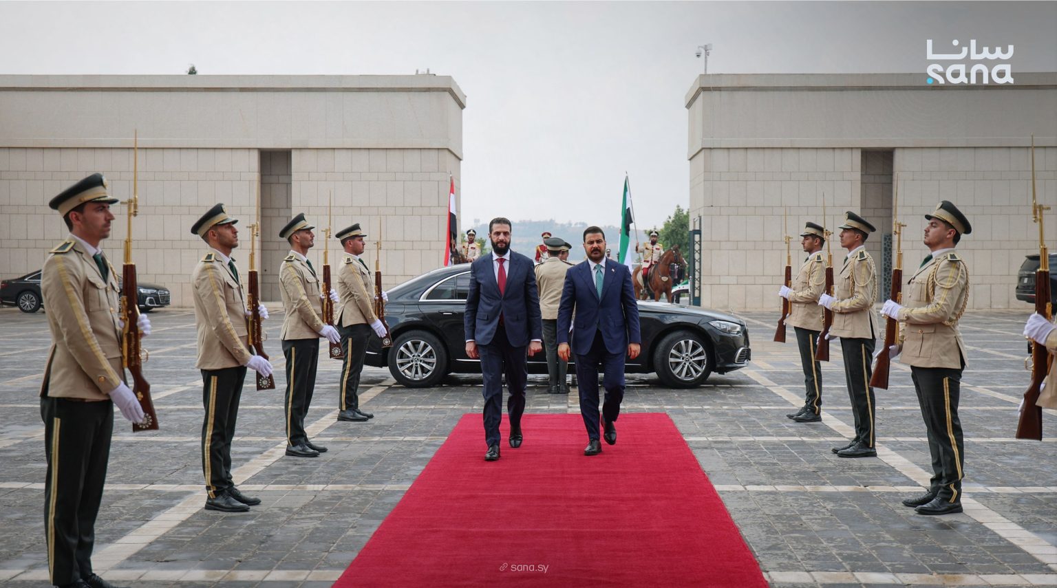 الرئيس الشرع يبحث مع الزيدي سبل تعزيز العلاقات ‏الثنائية ‏والمستجدات الإقليمية والدولية