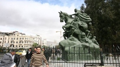 محافظة دمشق توضح أسباب نقل تمثال صلاح الدين الأيوبي